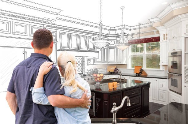 Professional Kitchen Island Installation technician working in Henderson, TX
